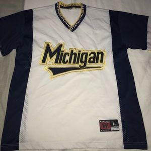 Vintage Michigan Wolverines Jersey